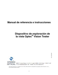 thumbnail of Optec 5000 Series Instructions – Spanish 07 2017